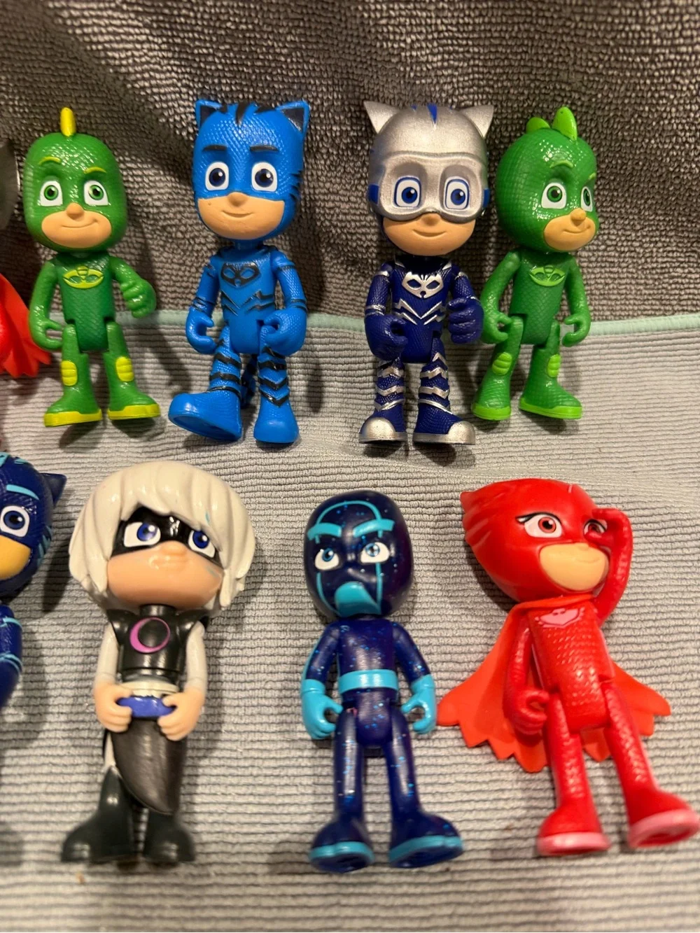 pj masks set colorful